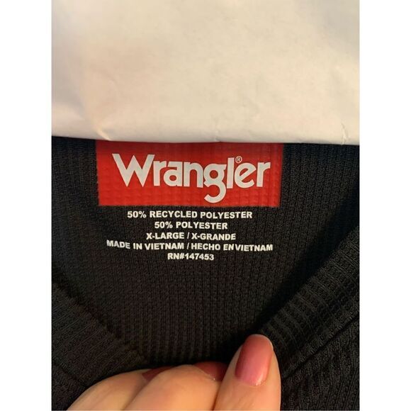 Wrangler Workwear Performance THERMAL TOP Base Layer BLACK Size XL - Picture 5 of 6